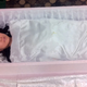 Illustration for article titled In Japan, Living People Are Lying in Coffins